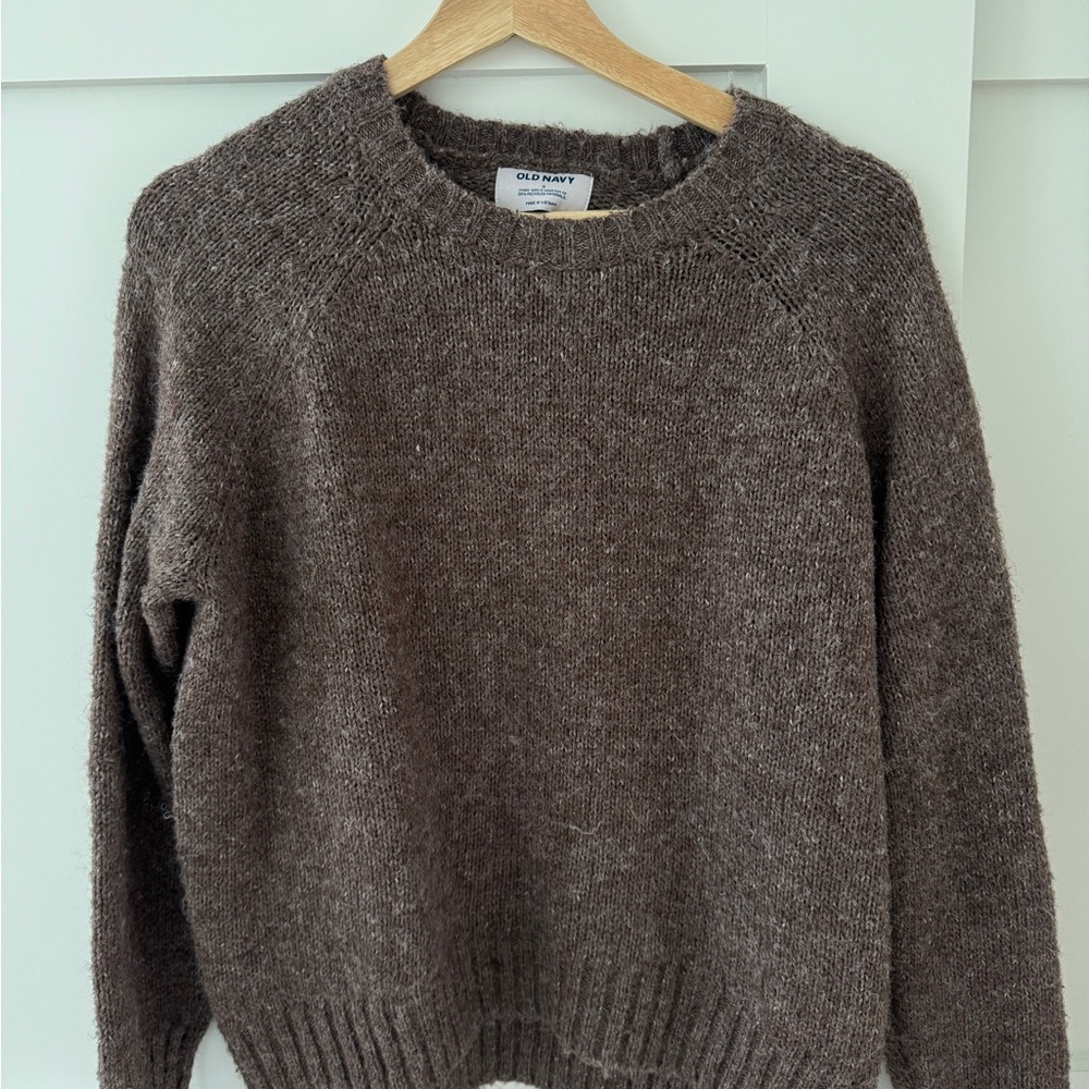 Old Navy Chocolate Knit Pullover